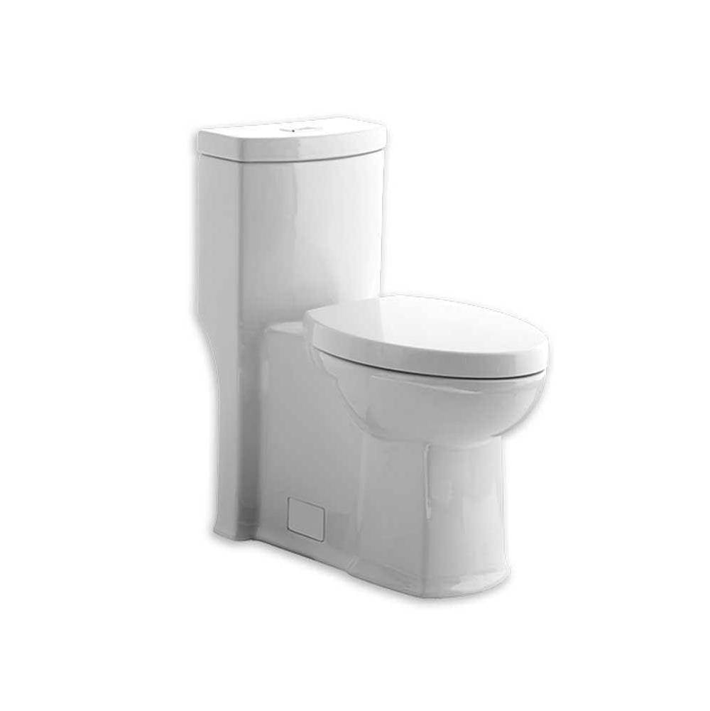 American Standard Boulevard® One-Piece Dual Flush 1.6 gpf/6.0 Lpf and 1.1 gpf/4.2 Lpf Chair Height Elongated Toilet With Seat