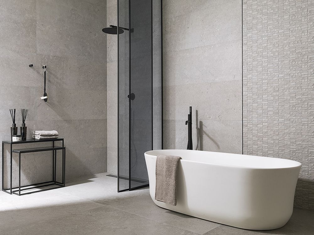 Porcelanosa Berna Acero 18'' x 47''