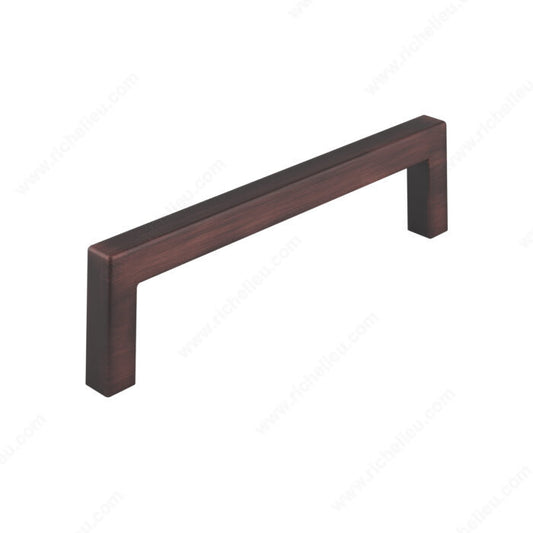 Richelieu 5-1/32'' Modern Metal Pulls - Brushed Oil - Rubbed Bronze