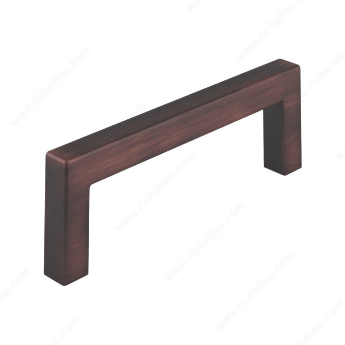 Richelieu 3-25/32'' Modern Metal Pull - 873 Brushed Oil - Rubbed Bronze (please call for special pricing)