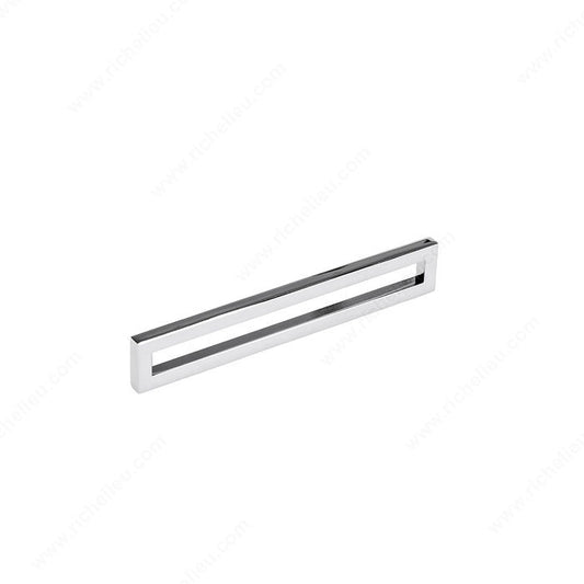 Richelieu 6-5/16'' Modern Metal Pull - 3124 Polished Nickel 