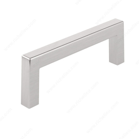 Richelieu 3-25/32'' Modern Metal Pulls - 873 Brushed Nickel 