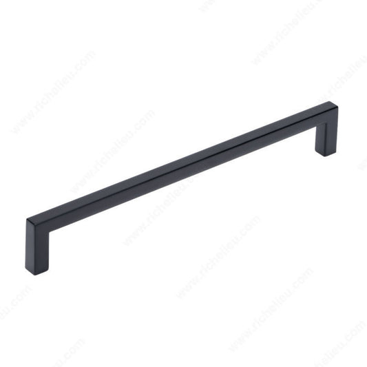 Richelieu 8-13/16'' Modern Metal Pulls - 873 Matte Black 