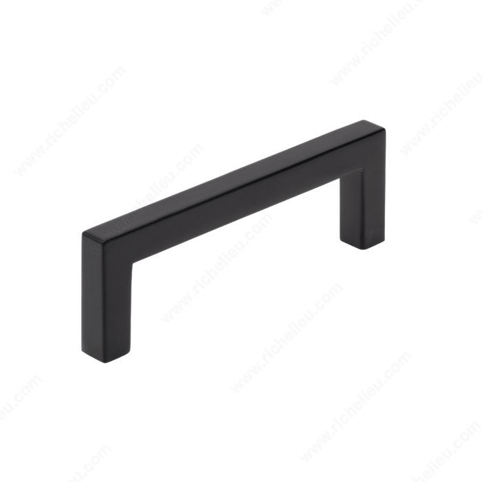 Richelieu 3-25/32'' Modern Metal Pull - 873 Matte Black 