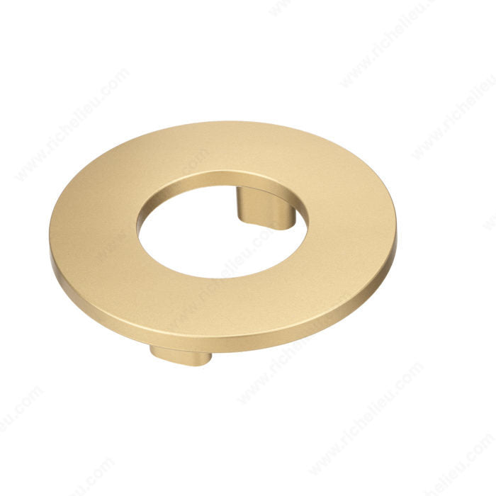 Richelieu 2-17/32'' Modern Plastic Pull - 3147 Satin Gold 