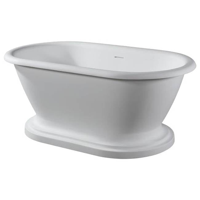 Barclay Winston 70'' Resin FreestandinTub w/Integrated base