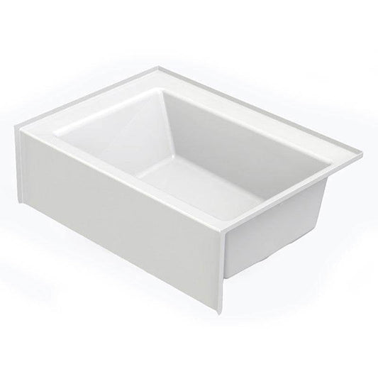 Aquatic 6042SMIN Alcove Bathtub