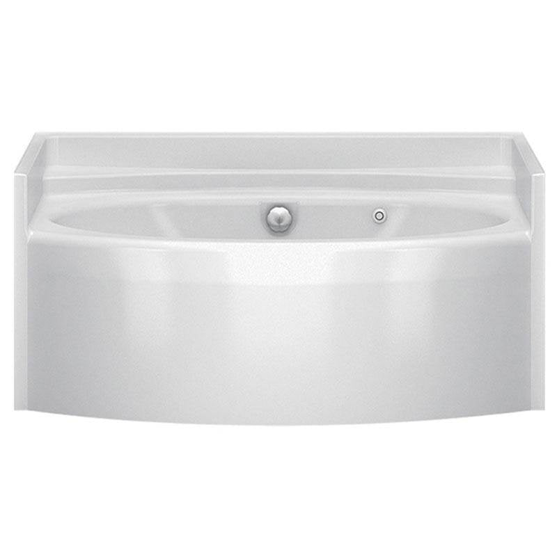 Aquatic 6042BWCM AFR Alcove Bathtub