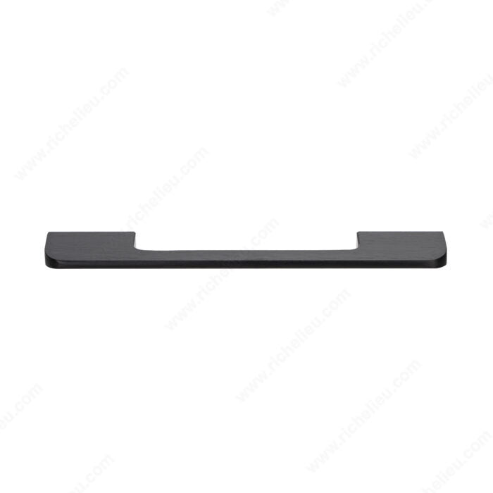 Richelieu 6-5/16'' Modern Aluminum Pulls - 8765 Brushed Black