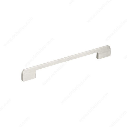 Richelieu 12-5/8'' Modern Aluminum Pull - 8765 Stainless Steel