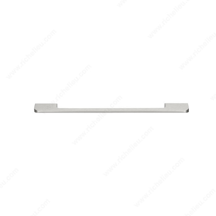 Richelieu 12-5/8'' Modern Aluminum Pull - 8765 Stainless Steel