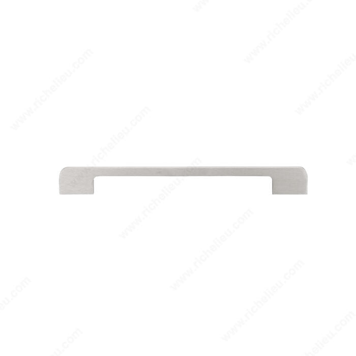 Richelieu 12-5/8'' Modern Aluminum Pull - 8765 Stainless Steel