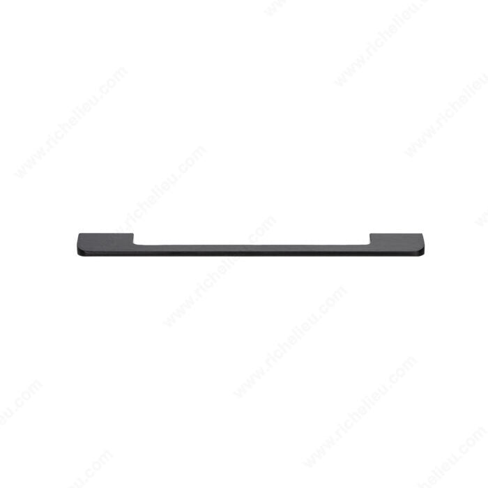 Richelieu 12-5/8'' Modern Aluminum Pulls - 8765 Brushed Black