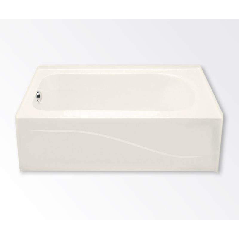 Aquatic 6030AIS Alcove Bathtub