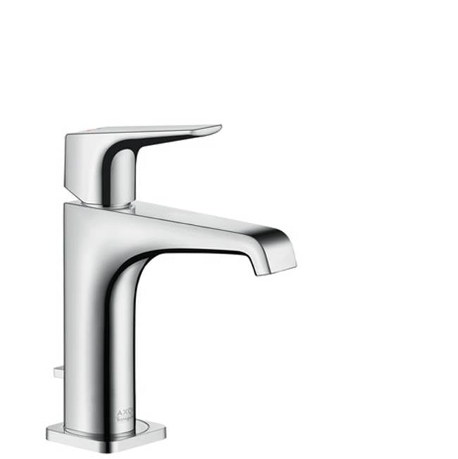 Axor Citterio E Single-Hole Faucet 125 with Lever Handle and Pop-Up Drain, 1.2 GPM