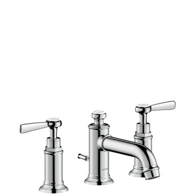 Axor Montreux Widespread Faucet 30 with Lever Handles and Pop-Up Drain, 1.2 GPM