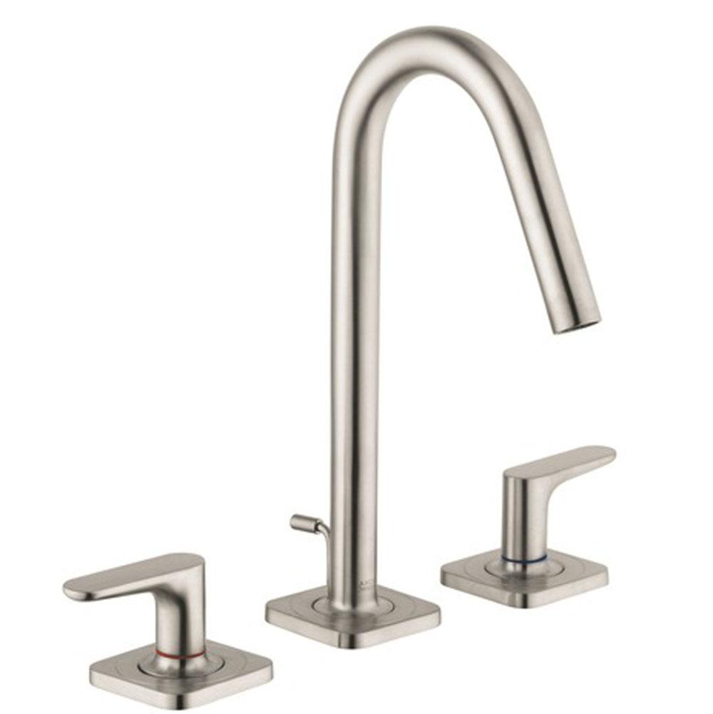 Axor Citterio M Widespread Faucet 160 with Pop-Up Drain, 1.2 GPM