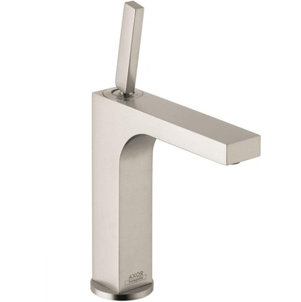 Axor Citterio Single-Hole Faucet 160 with Pop-Up Drain, 1.2 GPM