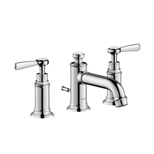 Axor Montreux Widespread Faucet 30 with Lever Handles and Pop-Up Drain, 1.2 GPM