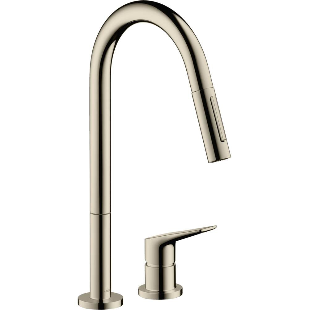 Axor Citterio M 2-Hole Single-Handle Kitchen Faucet 2-Spray Pull-Down, 1.75 GPM