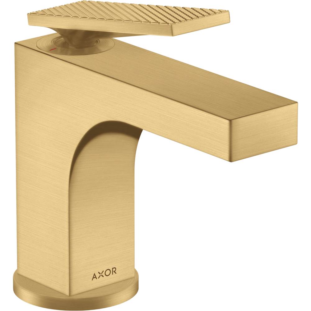 Axor Citterio Single-Hole Faucet 90 with Pop-Up Drain - Rhombic Cut, 1.2 GPM