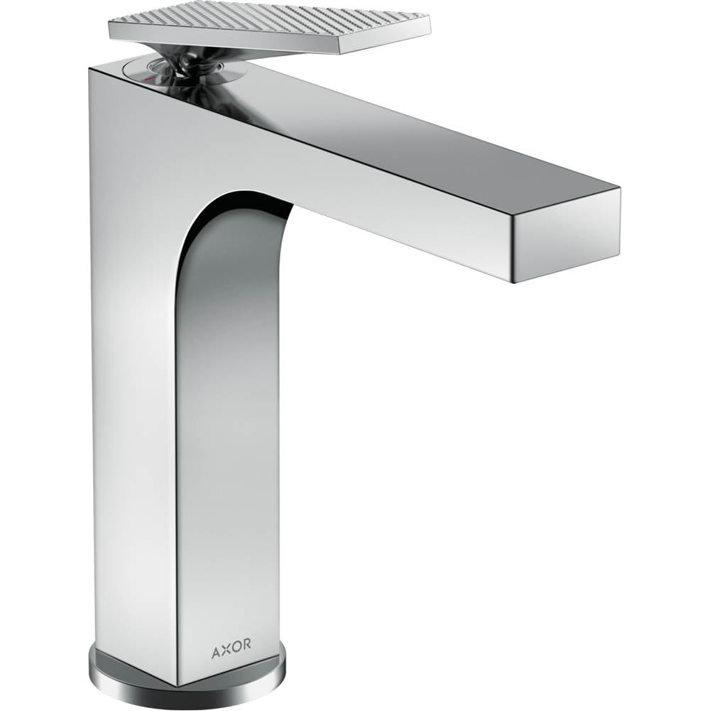 Axor Citterio Single-Hole Faucet 160 with Pop-Up Drain- Rhombic Cut, 1.2 GPM