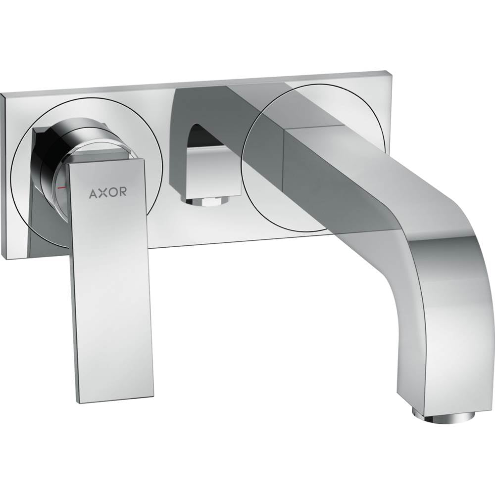 Axor Citterio Wall-Mounted Single-Handle Faucet Trim with Base Plate, 1.2 GPM