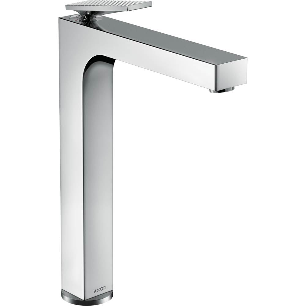 Axor Citterio Single-Hole Faucet 280 with Pop-Up Drain- Rhombic Cut, 1.2 GPM