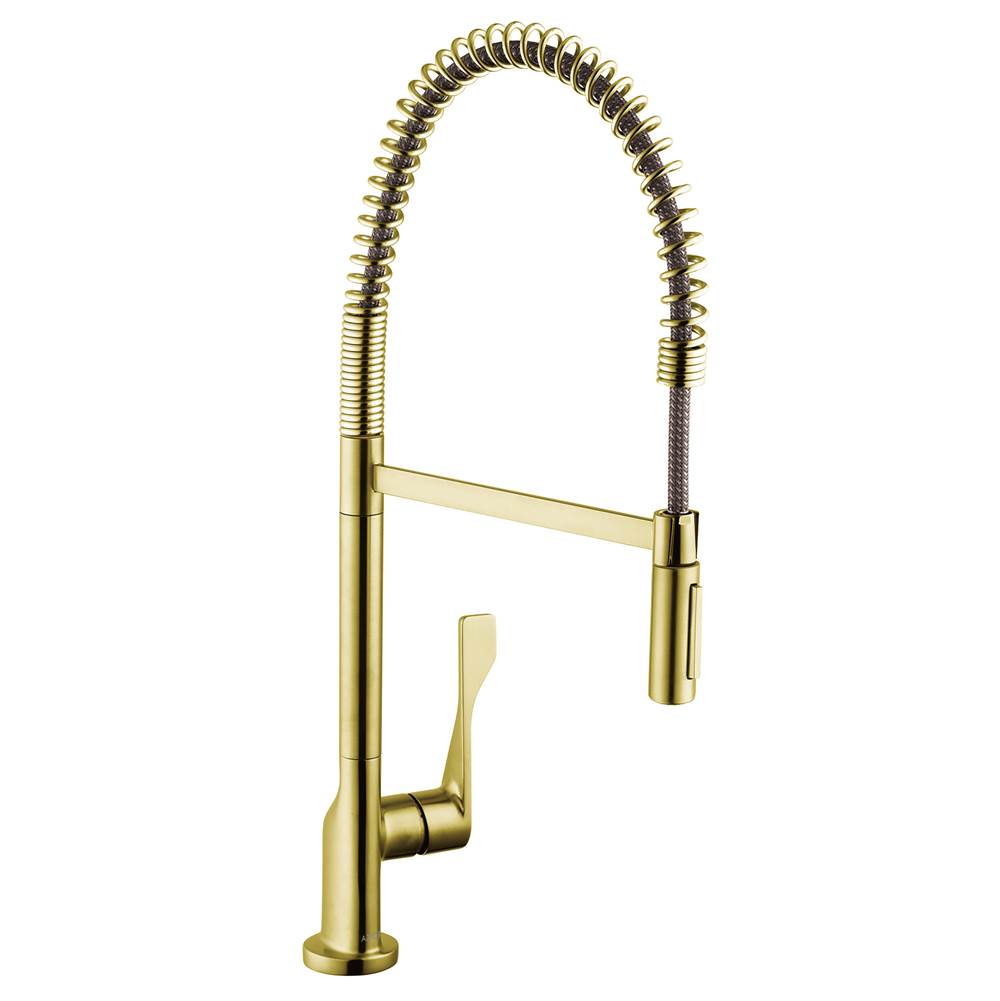 Axor Citterio Semi-Pro Kitchen Faucet 2-Spray, 1.75 GPM in Chrome