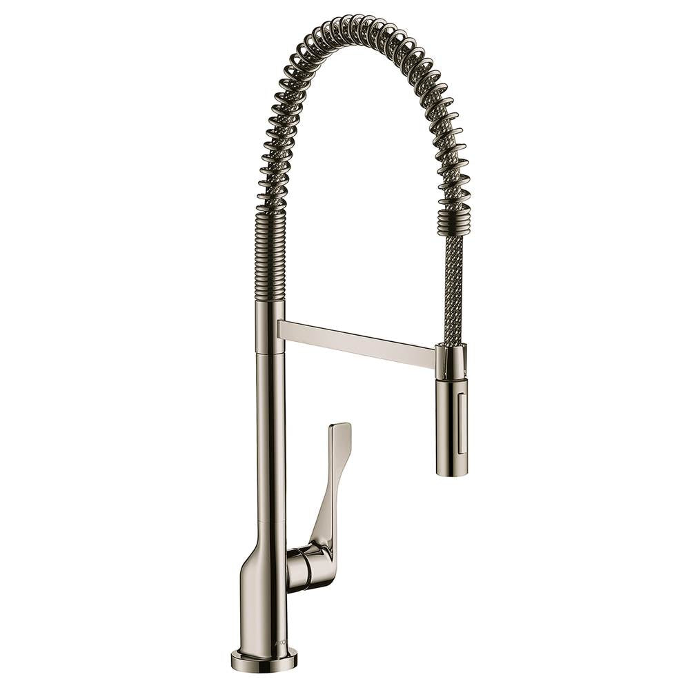 Axor Citterio Semi-Pro Kitchen Faucet 2-Spray, 1.75 GPM in Chrome