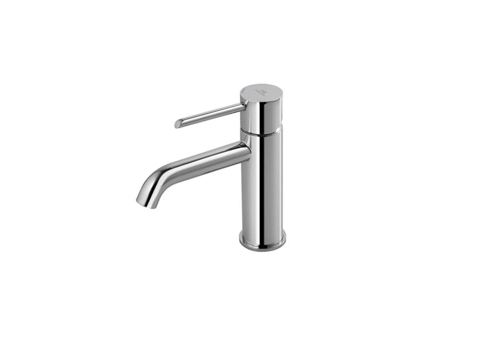 Porcelanosa Single Round Faucet Silver