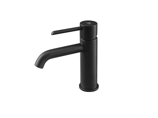 Porcelanosa Single Round Faucet Black