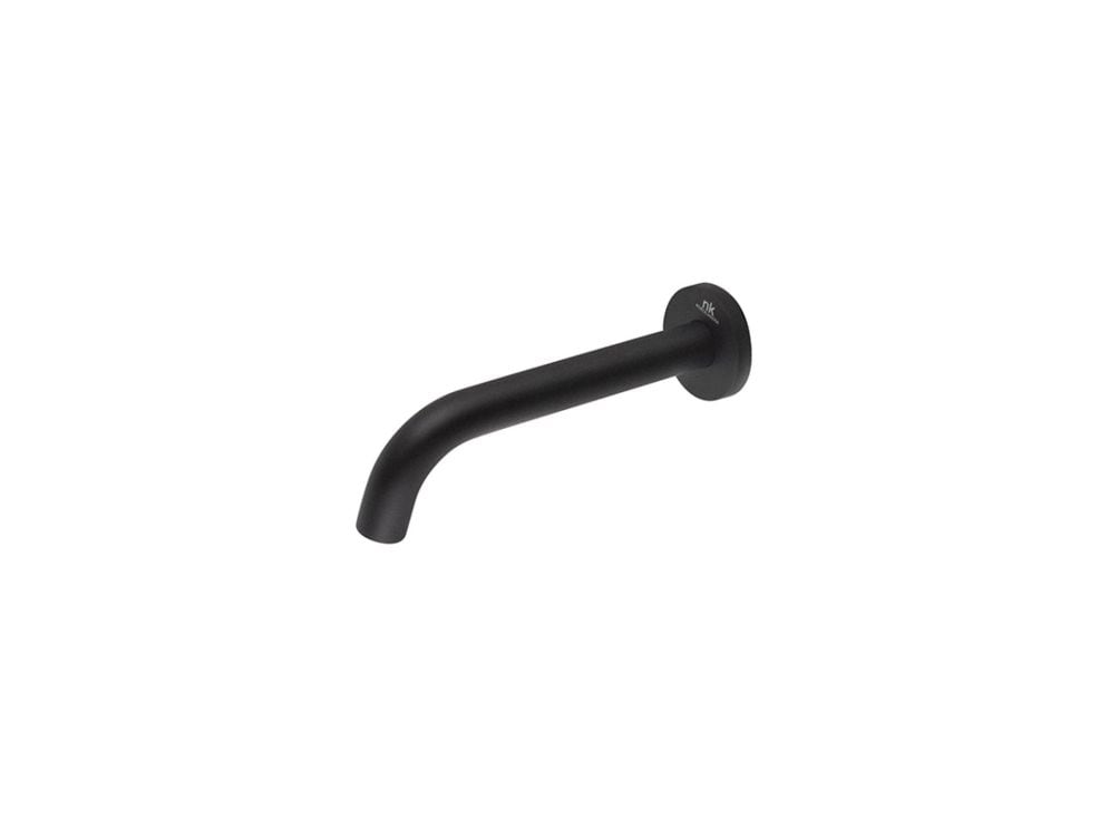 Porcelanosa Bath Spout Round Matte Black