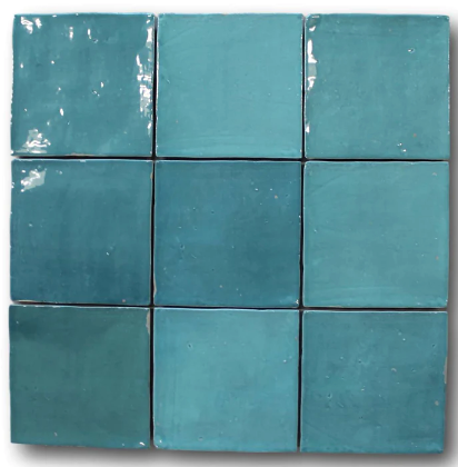 WOW Tile Mestizaje Collection Zelliege Turques Gloss Tile 5x5 – Sognare ...