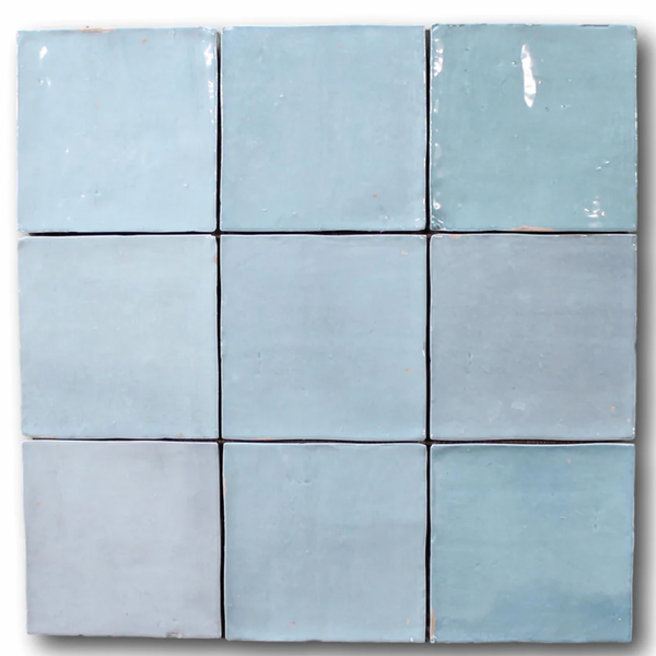 WOW Tile Mestizaje Collection Zelliege Aqua Glossy Tile 5x5 – Sognare ...