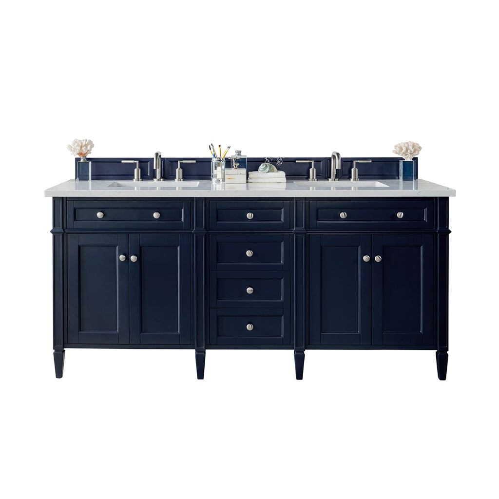 Brittany 72'' Double Vanity Victoria Blue