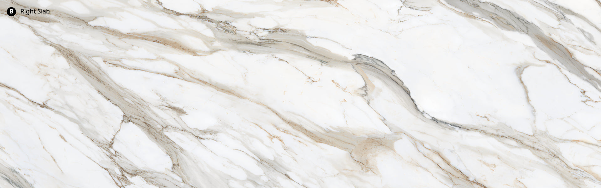 Viatera Porcelain Calacatta Extreme Polished 1.2cm 126'' x 63'' 