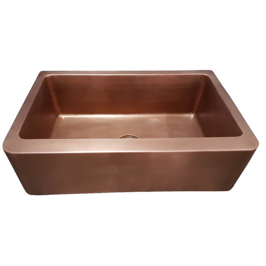 Barclay Austin 33'' Smooth CopperFarmer Sink-SAC