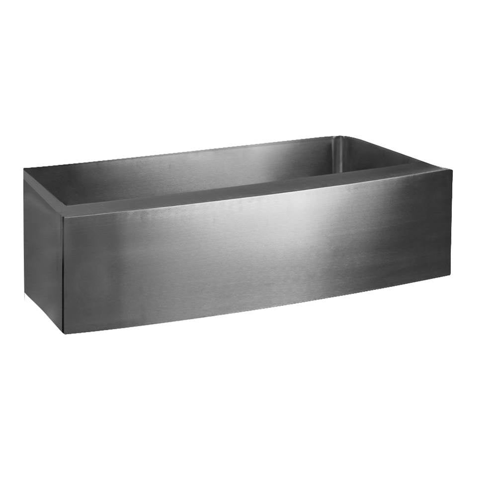 Barclay Amanda 30'' Stainless SteelSingle Bowl Curved Farmer Sink