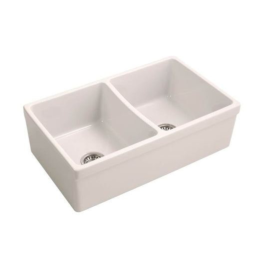 Barclay Lettie 33'' Double Bowl FarmerSink