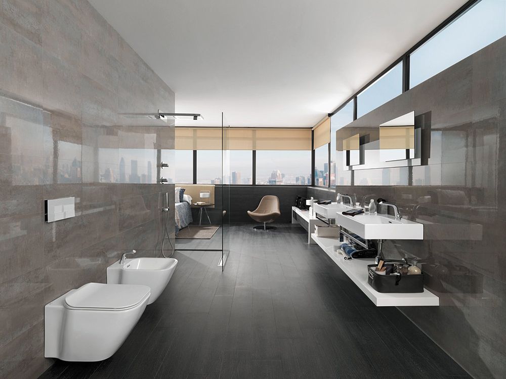 Porcelanosa Shine Aluminio 10x18