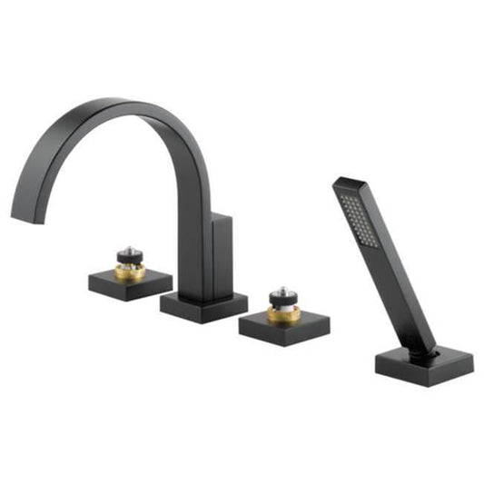 Brizo Siderna Roman Tub Trim with Hand Shower 