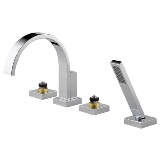 Brizo Siderna Roman Tub Trim with Hand Shower 