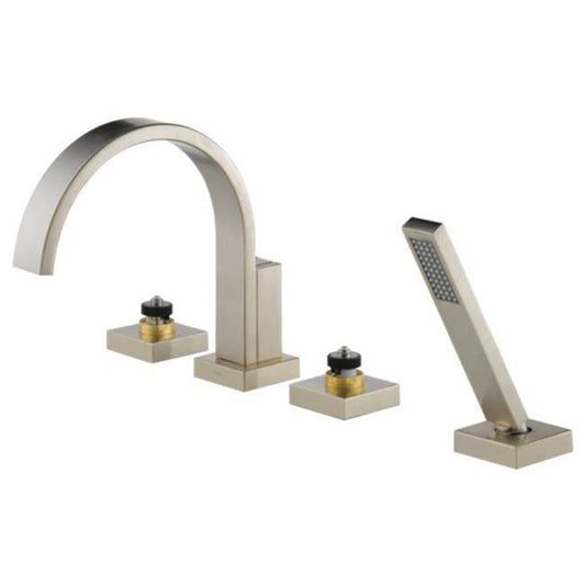 Brizo Siderna Roman Tub Trim with Hand Shower 