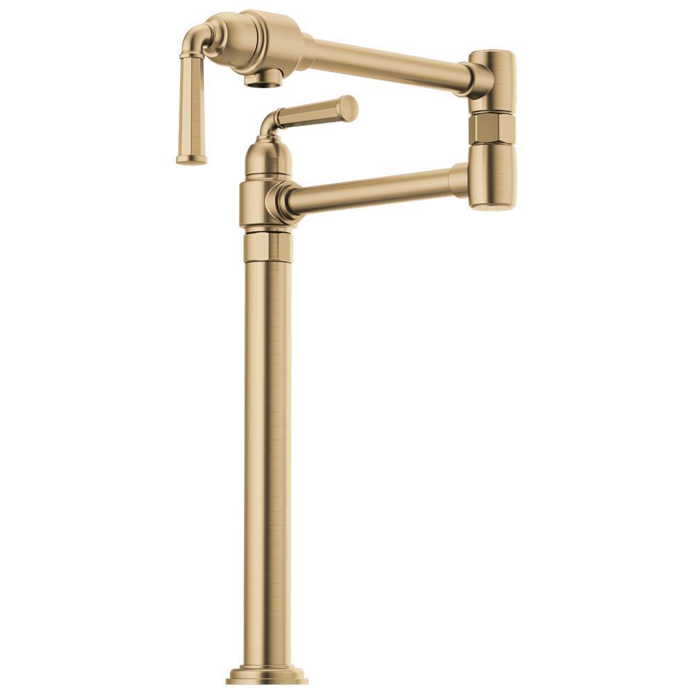 rizo Rook: Deck Mount Pot Filler - Luxe Gold