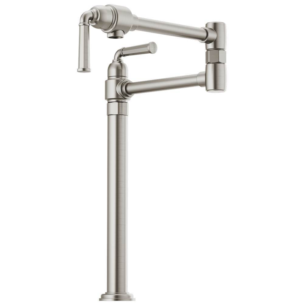 rizo Rook: Deck Mount Pot Filler - Stainless