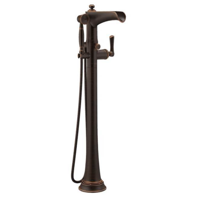 Brizo Rook: Free Standing Floor Mount Tub Filler Venetian Bronze