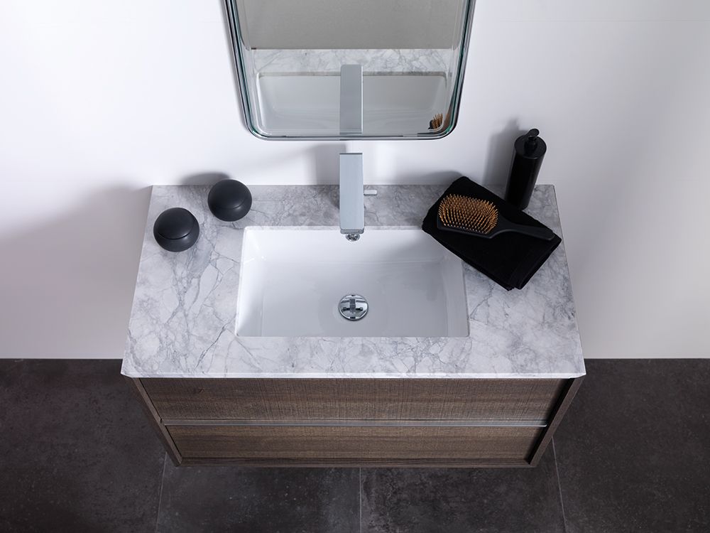 Porcelanosa Century Vanity Bathroom