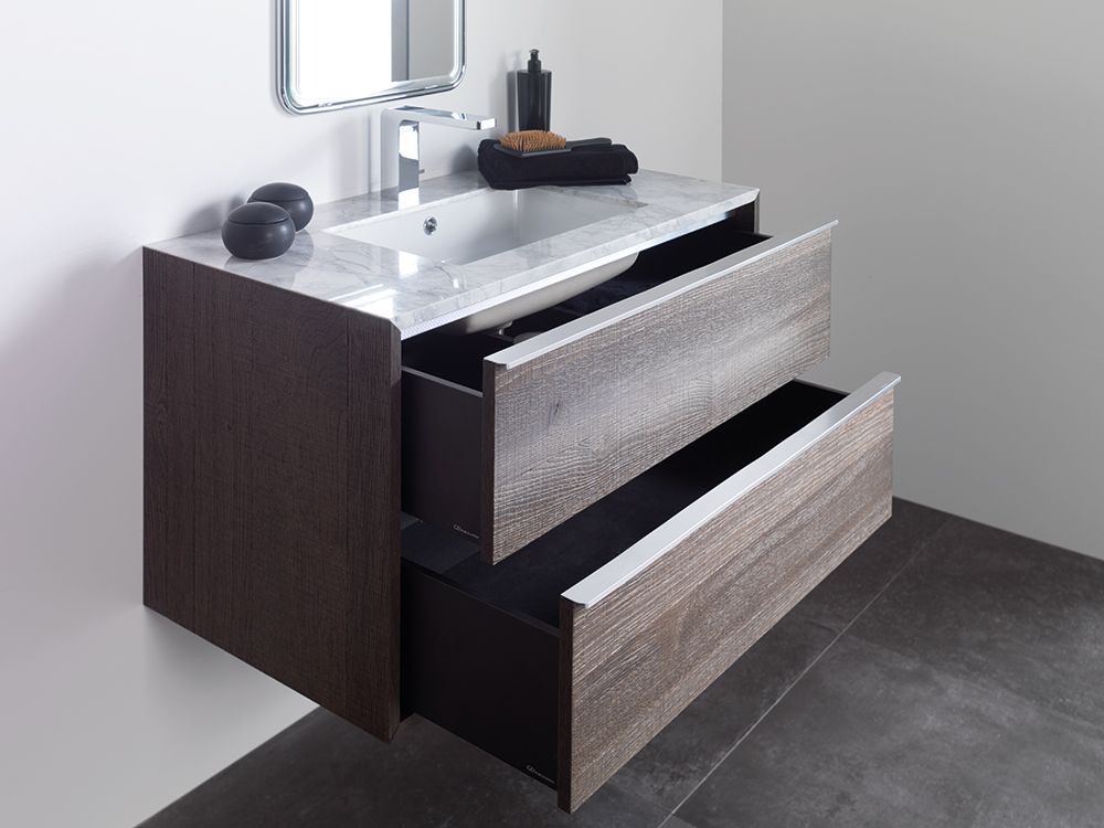 Porcelanosa Century Vanity Bathroom