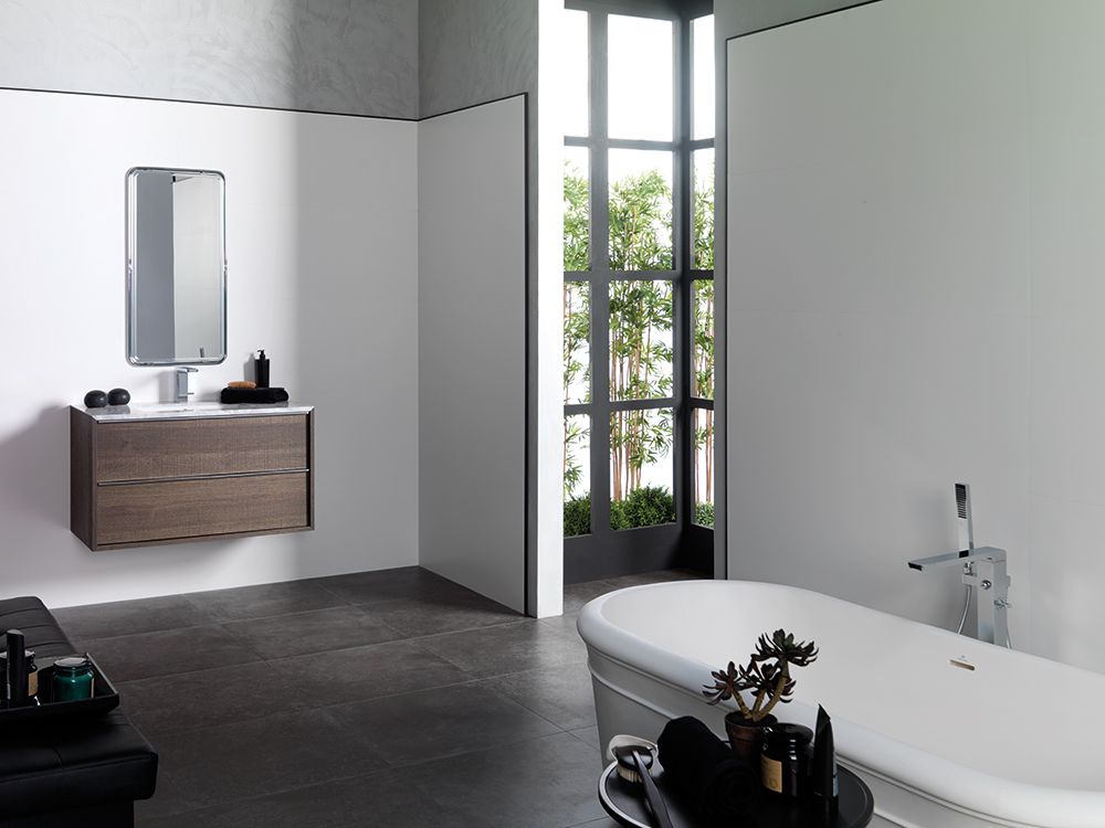 Porcelanosa Century Vanity Bathroom